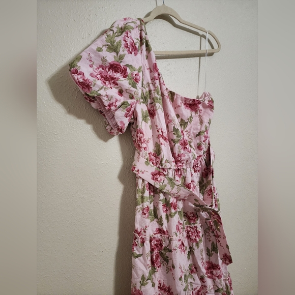 Show Me Your MuMu Deluca Garden Romantic Dress XL Party Spring Floral Feminine - Picture 7 of 9